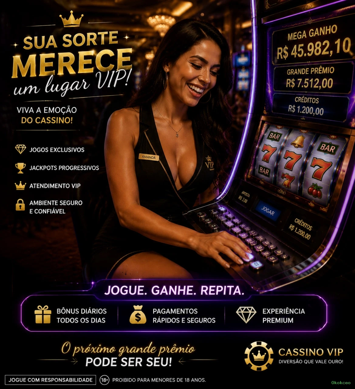 A Magia dos Caça-Níqueis no Okokceo
